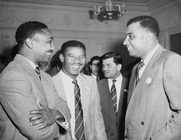 From Right to Left (Clyde Walcott, Everton Weekes, and Frank Worrell)