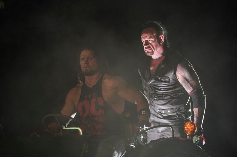 The Boneyard match between The Undertaker and AJ Styles was the highlight of Night 1 of WrestleMania 36