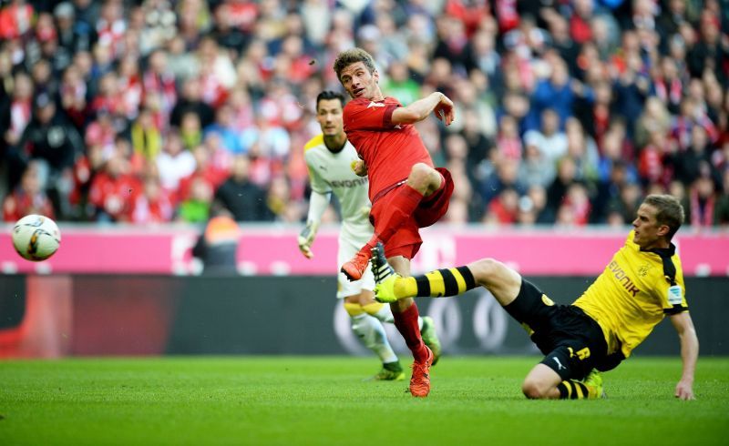 Bayern Munich and Borussia Dortmund go head-to-head in a potential title decider