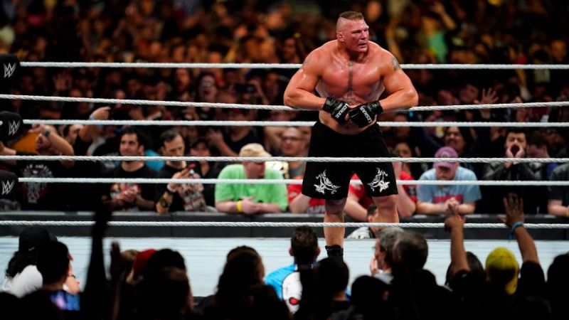 Brock Lesnar didn't cross paths with Matt Riddle at the Royal Rumble 2020