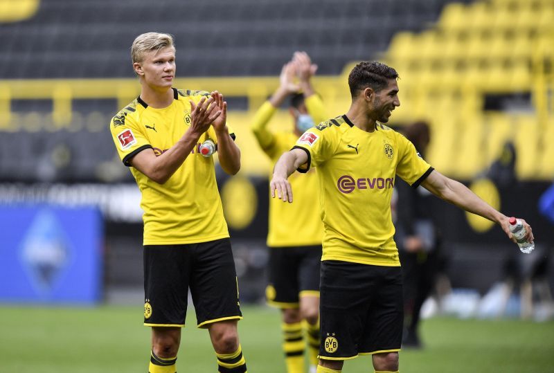 Haaland and Hakimi were crucial in Dortmund&#039;s thumping of Schalke on Saturday