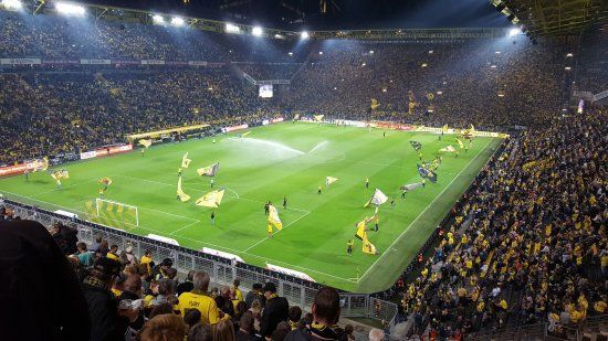 Borussia Dortmund hold the record for average home attendance in the Bundesliga, with 81,178 fans per game cramming into the Westfalenstadion