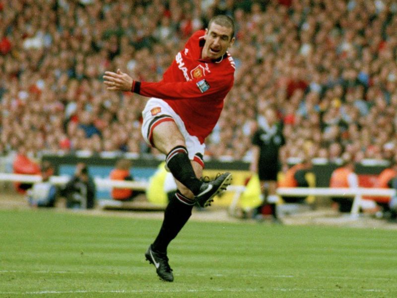 Cantona&#039;s fabulous volley against Liverpool