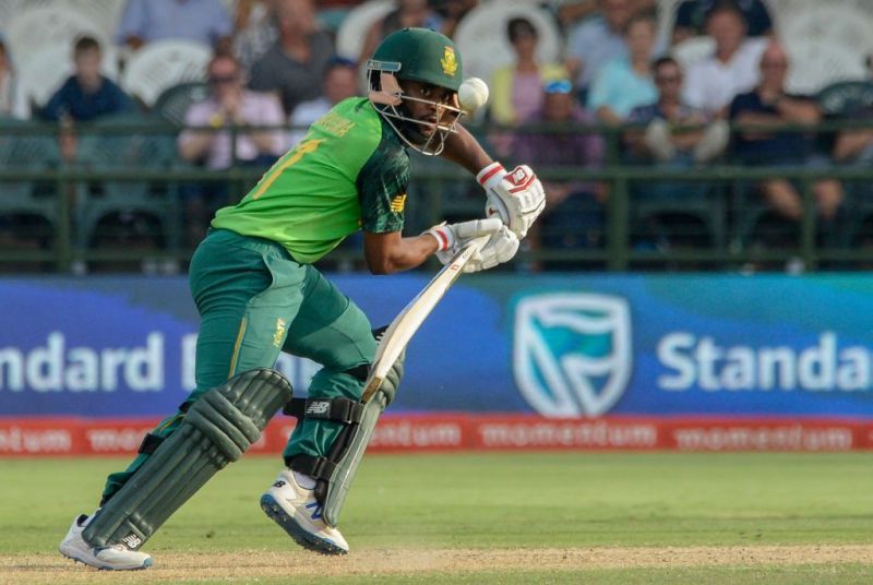 Bavuma scored a hundred on his ODI debut against Ireland in 2016.