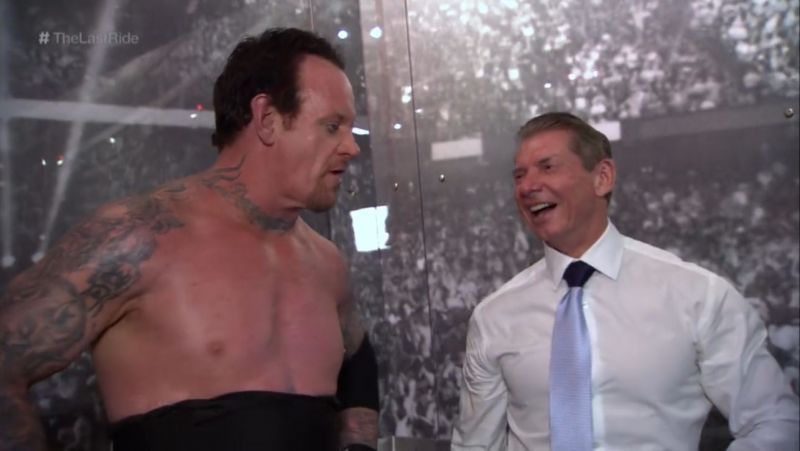 Vince McMahon and The Undertaker