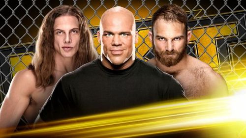 Kurt Angle will serve as the special guest referee for the Cage Fight between Matt Riddle and Timothy Thatcher