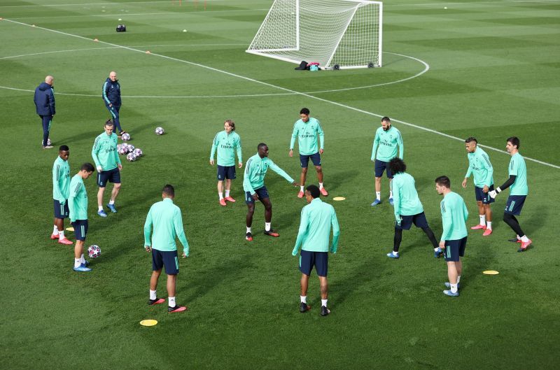 Real Madrid Training Session and Press Conference