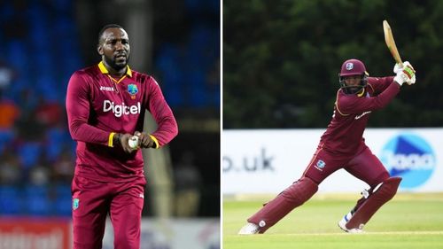 Kesrick Williams (L) and Sunil Ambris are marquee players in the Vincy Premier T10 League