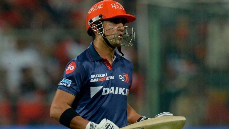 Gautam Gambhir had two stints as captain with the Delhi Capitals