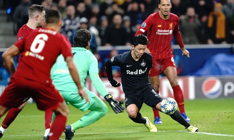 Hwang Hee-chan, like Minamino and Haaland, scored against Liverpool at Anfield this season