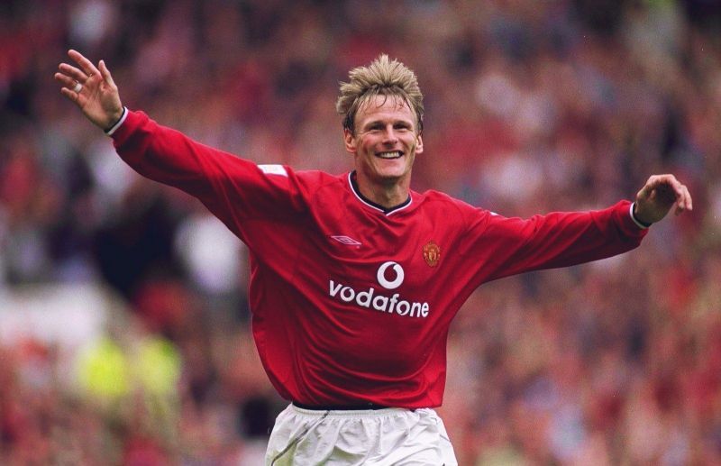 Teddy Sheringham joined Manchester United as a 31-year-old