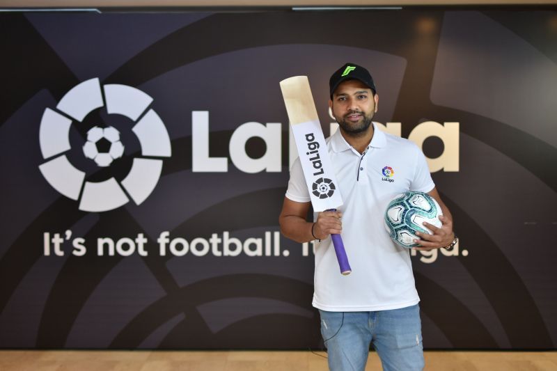 Rohit Sharma becomes LaLiga&#039;s first-ever Brand Ambassador in India