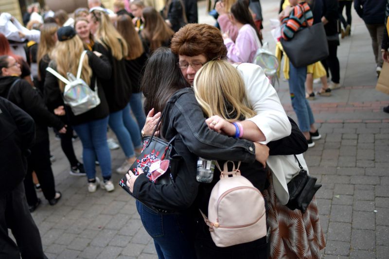 Victims and families mark the Second Anniversary Of Manchester Terror Attack