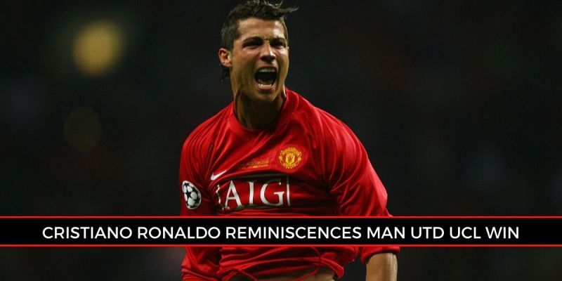 Cristiano Ronaldo won his first UCL title with Manchester United in 2008