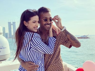 Hardik Pandya got engaged to actor Natasa Stankovic this New Year's Day