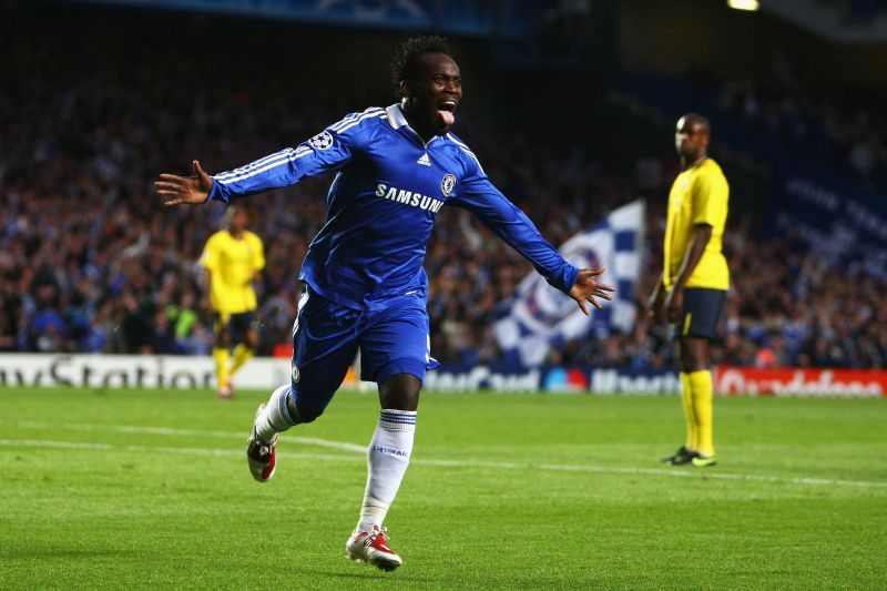 Essien's looping volley gave Chelsea an early advantage