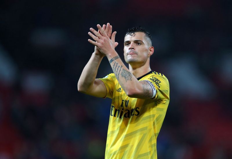 Granit Xhaka is not necessarily the most popular player in London