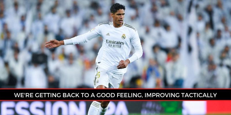 Varane issued an update for supporters, ahead of next month&#039;s resumption of play. (Picture: Sportskeeda)