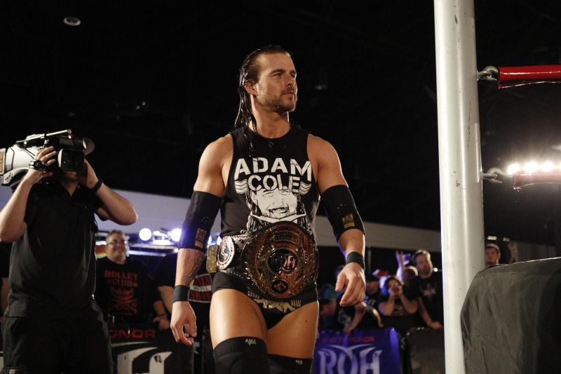 Adam Cole as the ROH World Champion