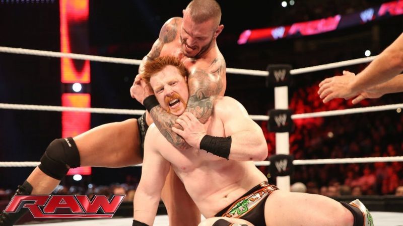 Orton vs Sheamus