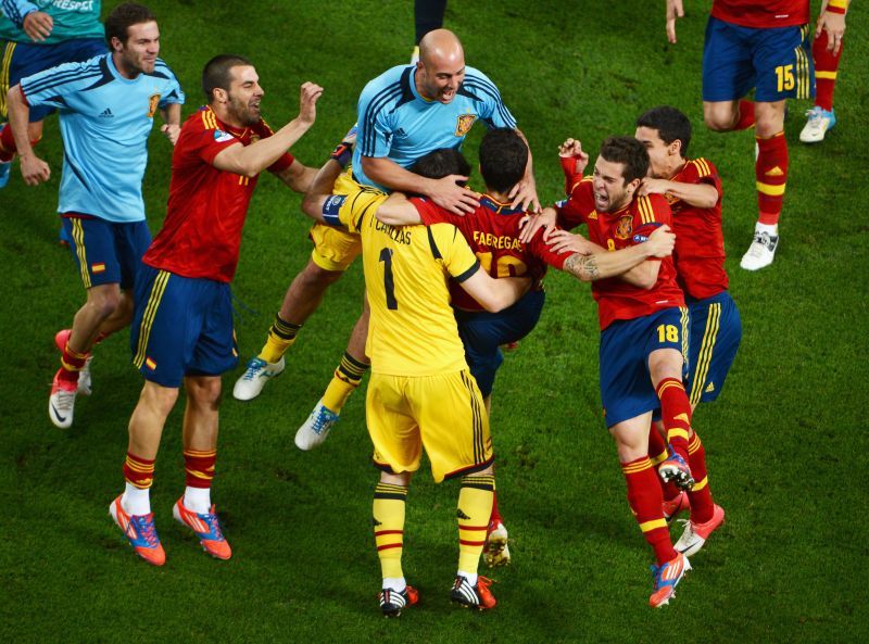 Fabregas was a key cog as Spain won Euro 2012 during a golden generation for the country