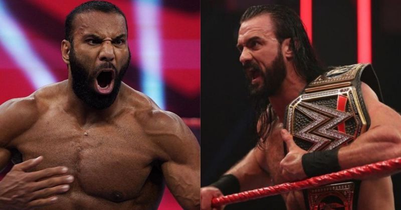 Jinder Mahal and Drew McIntyre.