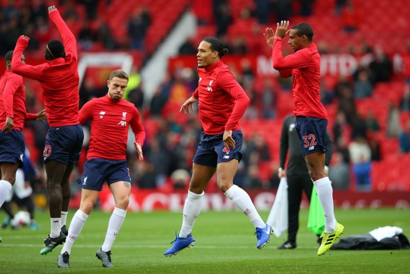 Henderson and van Dijk while training