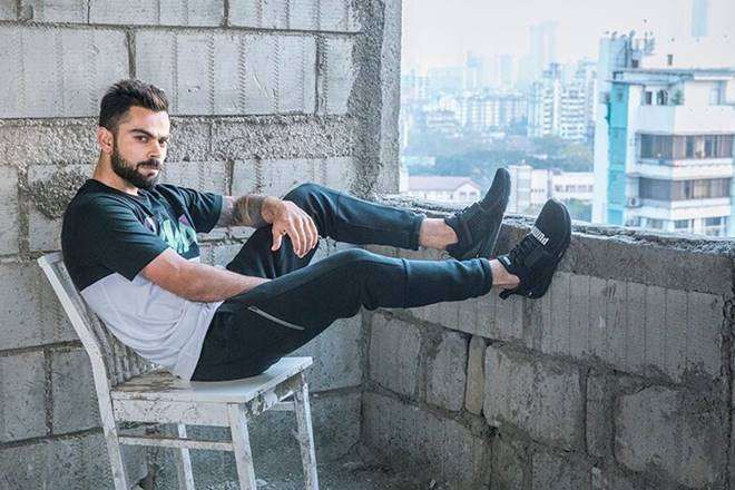 Virat Kohli was signed for Rs 100 crores by Puma in 2017