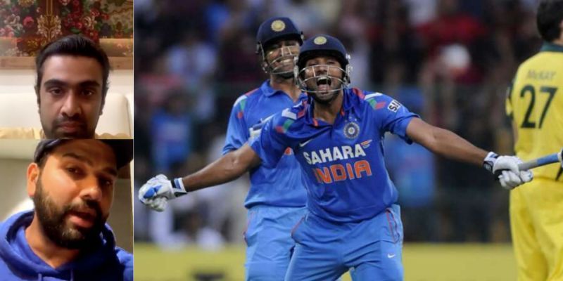 Rohit Sharma recalled MS Dhoni's important advice during his first double ton