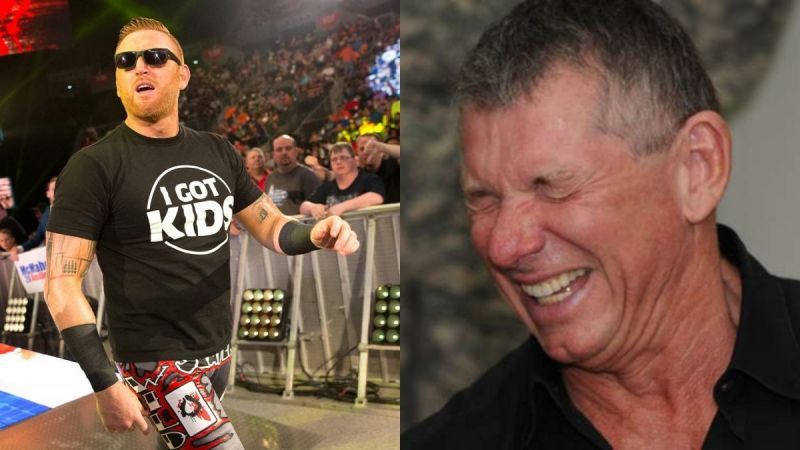 Heath Slater and Vince McMahon