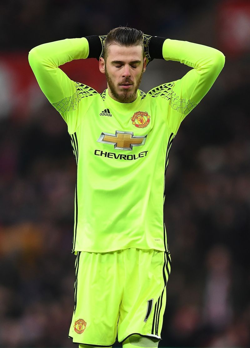 David de Gea has made a series of mistakes in goal for Manchester United this season.