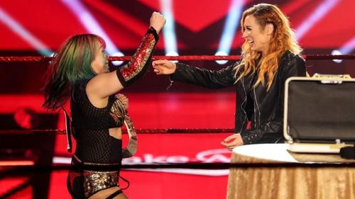 Asuka reveals her joy at the news of Becky Lynch's pregnancy