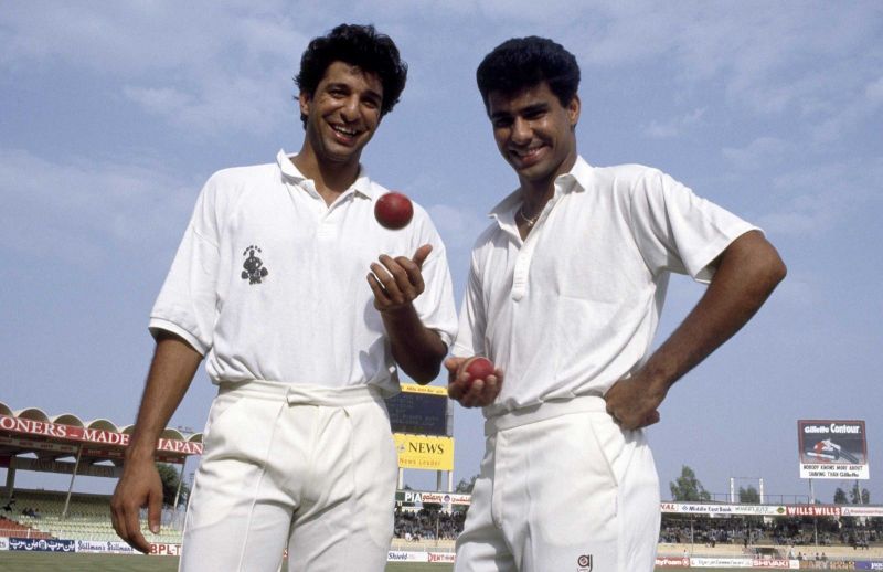 Wasim Akram and Waqar Younis