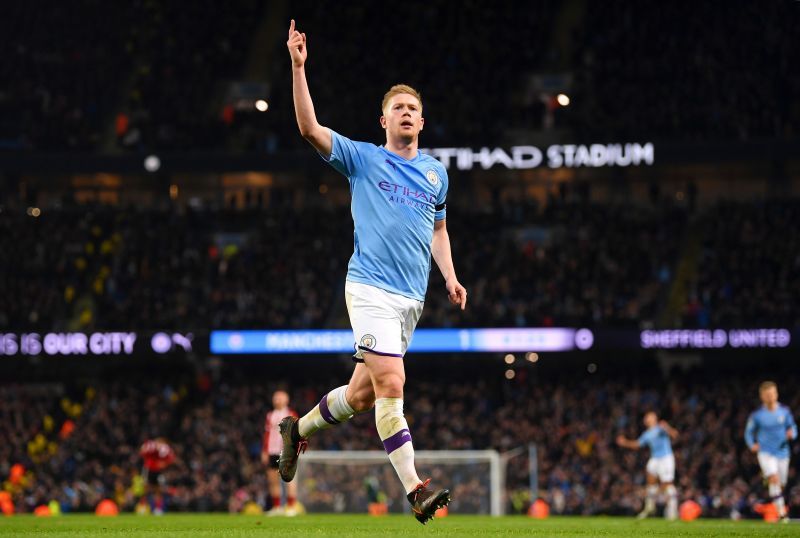 Kevin De Bruyne is one of the top active midfielders in world football.