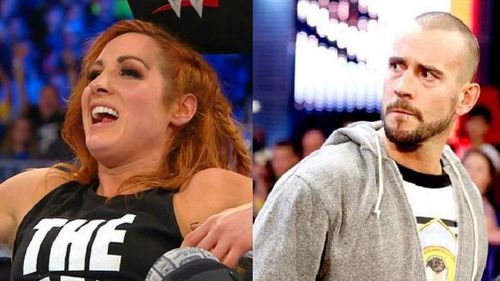 Becky Lynch and CM Punk