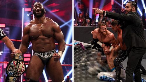 Triumph for Apollo Crews while Seth Rollins continued his reign of terror