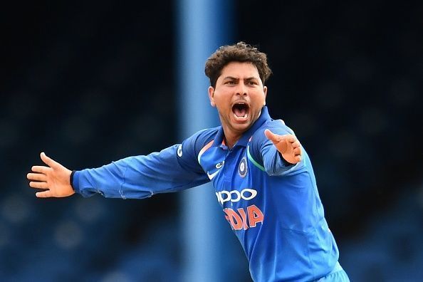 Kuldeep Yadav is the only Indian spinner to take a hat-trick in ODI cricket