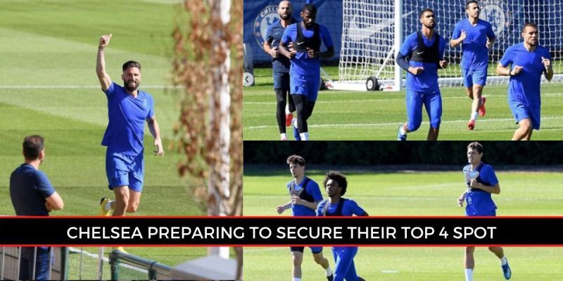 Chelsea players return to small group sessions as Project Restart continues (Picture: Sportskeeda) 