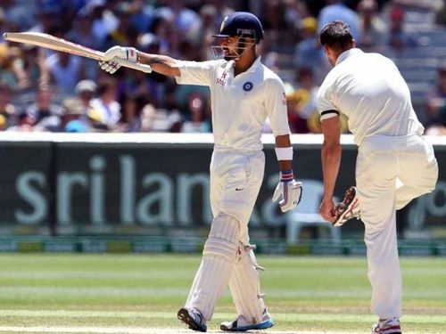 Virat Kohli and Mitchell Johnson: Players who don't back down from a fight