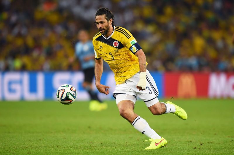 Yepes captained Colombia to their best ever World Cup, aged 38