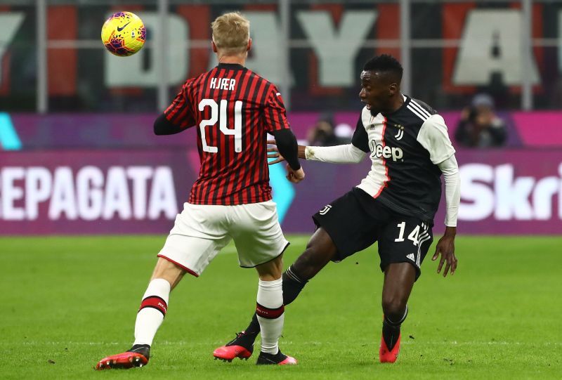 Simon Kjaer was rock solid at the back against a star-studded Juventus attack