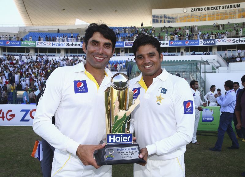 Misbah led the team in the most number of matches