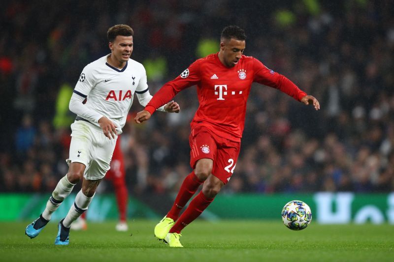 Tolisso in action in the Champions League