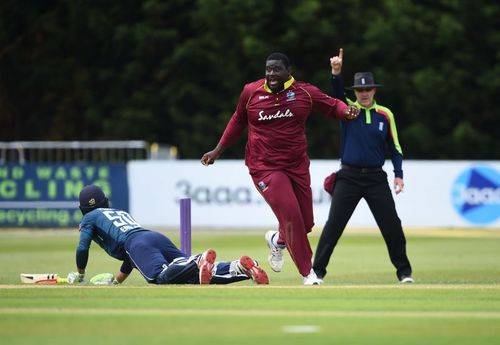 West Indies off-spinner Rahkeem Cornwall.