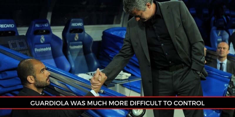 Mourinho and Guardiola were never the best of friends
