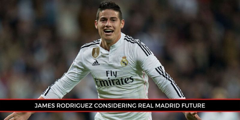 Real Madrid midfielder James Rodriguez has found game time hard to come by this season