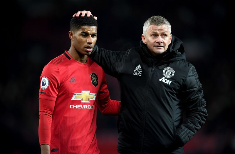 Rashford and Solskjaer