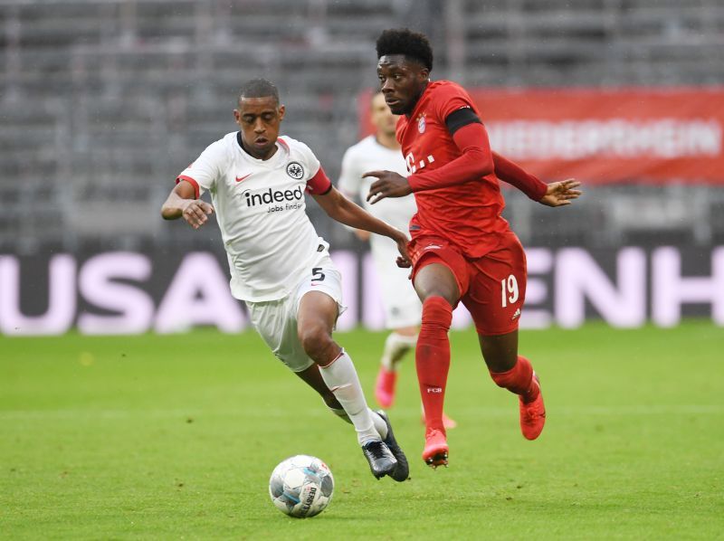 Alphonso Davies scored twice and set up one goal in four matches in May