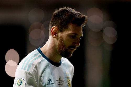 Lionel Messi cuts a morose figure every time he dons the Argentina shirt and captain's armband.