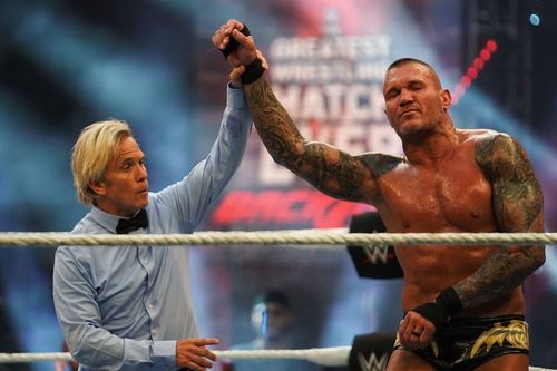 Orton won the match against Edge